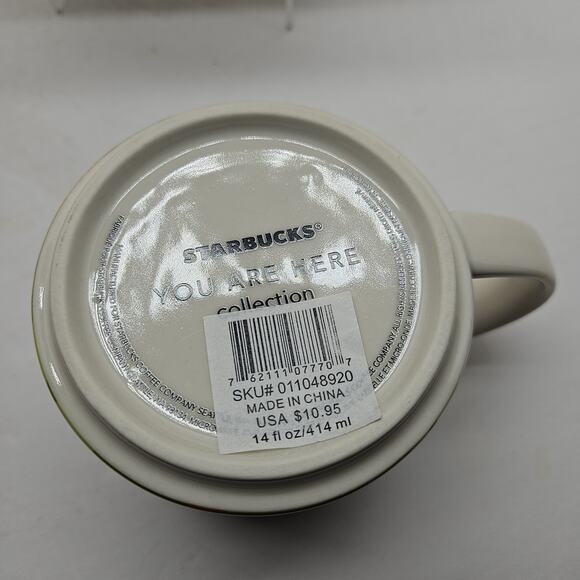 STARBUCKS Mug TEXAS Ceramic Coffee Tea Cup You Are Here Collection YAH NEW - Picture 4 of 4